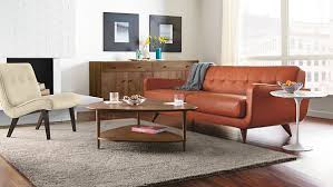 The Pumpkin Color Anson Sofa