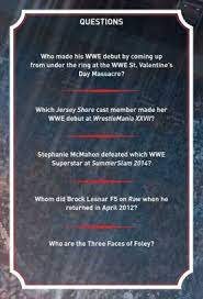 Suffice it to say the entire wwe universe was surprised when sheamus. Wwe Pop Quiz Trivia Deck By Eric Gargiulo Hardcover Barnes Noble
