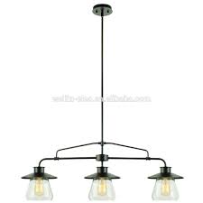 Globe Electrics 3 Light Vintage Pendant With The Clear Glass Shades In Rustic Industrial Feel For Kitchens Restaurants Bars Buy Chandelier Pendant