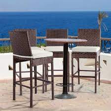 Arsenio Outdoor Patio Bar Chair 4