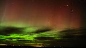 northern lights may be visible if you