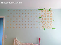 Mint Gold Star Stencil Girl S Room