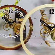 China Mechanical Wood Wall Clock And