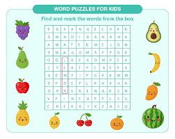 word puzzles for kids free