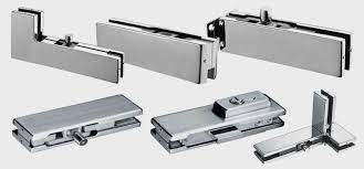 glass door fittings types uses