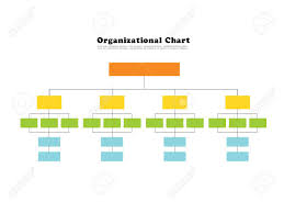 Organization Chart Infographics Business Flowchart Work Process