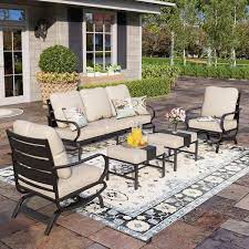 Seat Outdoor Patio Conversation Set