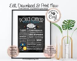 Buy Personalized Printable Police
