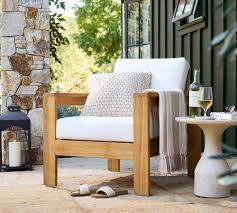 Malibu Fsc Teak Lounge Chair Pottery