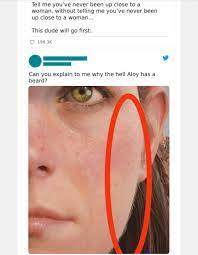 Gamer Doesn't Understand Why Female Video Game Character Aloy From The New  Horizon Video Game Has A 'Beard' : r/facepalm