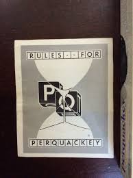 Perquackey The Different Word Game Vintage 1970 Lakeside Family Made In Usa