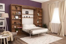 Sliding Suite Library Wall Bed