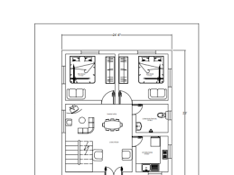 Autocad 2d Floor Plan Design By Aunkon
