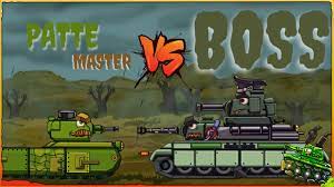 Game bắn xe tăng quái vật - Trận chiến đấu sĩ Ratte Master | Phim hoạt hình  về xe tăng 20/7