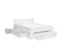 Double Bed Stefan 160 X 200 Cm White