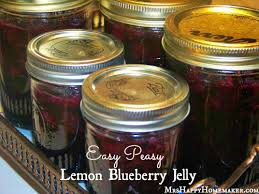 no pectin blueberry jam with lemon