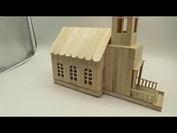 How To Make A Popsicle Stick House Very