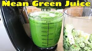 mean green juice recipe detox and