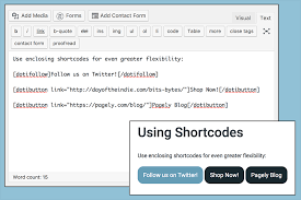 creating custom shortcodes in wordpress