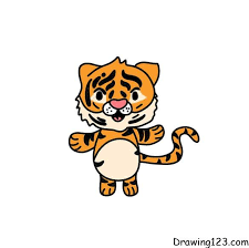 tiger drawing tutorial how to draw a