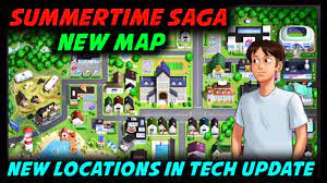 NEW MAP IN SUMMERTIME SAGA 🔥 NEW LOCATIONS IN TECH UPDATE 🔥 SUMMERTIME  SAGA TECH UPDATE GAMEPLAY - YouTube