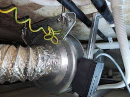 inline mounted ventilation fans