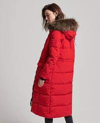 Women S Longline Faux Fur Everest Coat