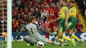 Rob gutmann's preview ahead of norwich city v liverpool at carrow road, and it's a particularly poignant trip to start the new season…. Liverpool 4 1 Norwich Newly Promoted Side Overwhelmed At Anfield Bbc Sport