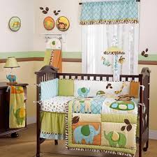 monkey baby crib bedding theme and