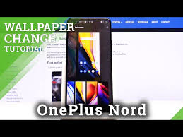 how to change wallpaper in oneplus nord