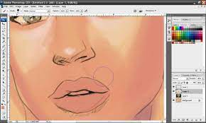 how to paint great lips in adobe