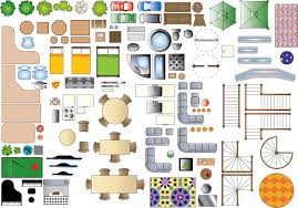 furniture plan symbols 2d resources