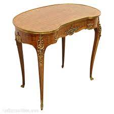 French Kidney Shaped Side Table