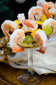 Whisk olive oil, lime juice, and sea salt. Champagne Marinated Shrimp And Fruit Salad Grumpy S Honeybunch