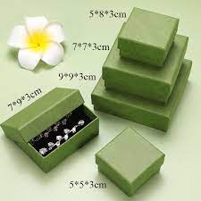 green jewellery gift box packaging gift