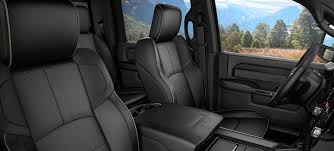 2023 ram 2500 interior seating in