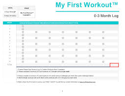 30 useful workout log templates free
