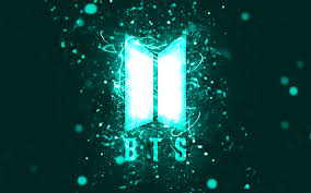 wallpapers bts turquoise logo