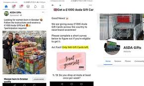 asda scam warning facebook based