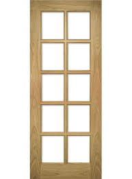 Bristol 10 Light Glazed Door Modern