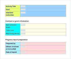 Daily Progress Report Format Excel Construction Basic