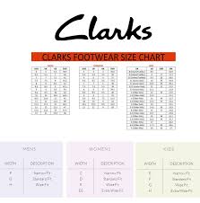 Clarks Size Chart Uk Www Bedowntowndaytona Com