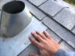 how to install a roof vent flashing for