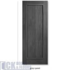 Doras Grey 1 Panel Ck Doors And Floors