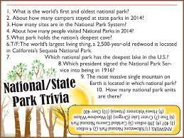 Uncover amazing facts as you test your christmas trivia knowledge. National State Park Trivia Jamestown Gazette