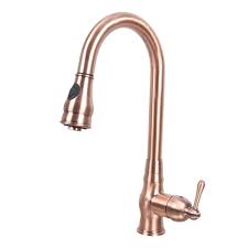 Buy online & pickup today. One Handle Pull Down Copper Kitchen Faucet Overstock 30244075