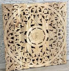 Handcarved Wooden Wall Hanging