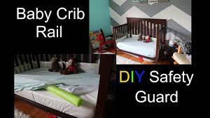 baby crib rail diy safety guard you