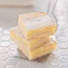 buttery lemon squares