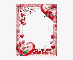 sweet love transpa png photo frame